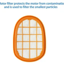 Dammsugare & Tillbehör-4-pack FC5005/01 Ersättningsfilterset Tillbehör för SpeedPro Max Sladdlös Dammsugare FC6802