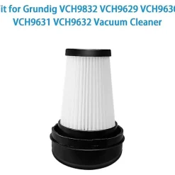 Dammsugare & Tillbehör-3-pack Filter för Grundig VCH9832 VCH9629 VCH9630 Dammsugare