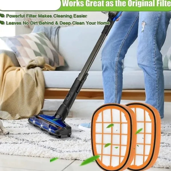 Dammsugare & Tillbehör-4-pack filter för Philips Speedpro Max Aqua Handheld