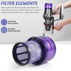 Dammsugare & Tillbehör-3-pack, filter för V11 ersättningsdelar vakuumfilterkit för filterdel