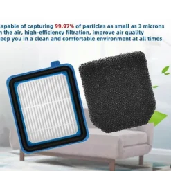 Dammsugare & Tillbehör-6-pack filterkit kompatibelt med Q6, WQ61, WQ71, WQ81 dammsugare [JUN]