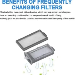 Dammsugare & Tillbehör-5-pack för Dreamstation 2 CPAP Återanvändbara Pollenfilter och Engångs Ultrafina Filter