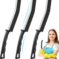 Dammsugare & Tillbehör-3-pack Gap rengöringsborste, spårborste med handtag, multifunktionell