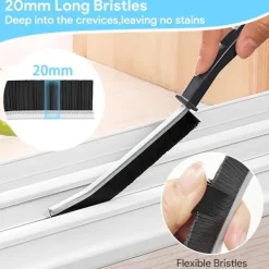Dammsugare & Tillbehör-3-pack Gap rengöringsborste, spårborste med handtag, multifunktionell