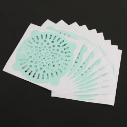 Skadedjur & Insekter-10-pack Grön Självhäftande Engångs Avloppsfilter Golvbrunns Skyddsfilm