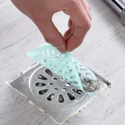 Skadedjur & Insekter-10-pack Grön Självhäftande Engångs Avloppsfilter Golvbrunns Skyddsfilm