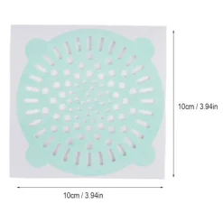 Skadedjur & Insekter-10-pack Grön Självhäftande Engångs Avloppsfilter Golvbrunns Skyddsfilm