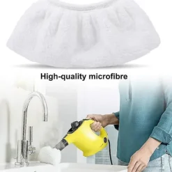 NICEGOU Städmoppar-8-pack Handverktyg Tygöverdrag, för Handmunstycke, för Ångtvätt Sc 2, Sc 3, Sc 4, Sc 5