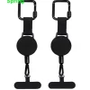 Dammsugare & Tillbehör-2-pack infällbar stöldskyddad telefonhållare, telefonrem, säkerhetslina för smartphone, bältesklämma