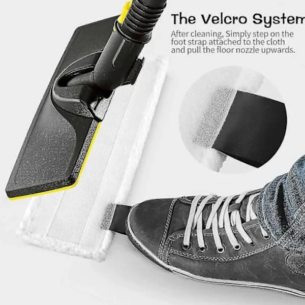 unbranded Städmoppar-5-pack Karcher Ångrengöringsdynor, Karcher Ångrengöringstillbehör, Kompatibel med Karcher Easyfix Sc2 Sc3 Sc4 Sc5-serien Karcher Ångrengörare Cl