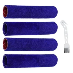 Städmaskiner-2-pack Kompatibla för Wash G1 Golvrengörare Mjuk Huvudborste Rulle Ersättningstillbehör Reservdelar