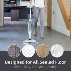 DAO Städmoppar-12-pack Kraftiga Skrubb Ångmoppdynor för Shark S7000AMZ / S7001 / S7201 Ångmopp, Ånga och Skrubba Allt [DB]