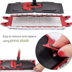 CX Städmoppar-6-pack Mikrofiber Ersättningsmoppdynor för Vileda Ultramax Mopp