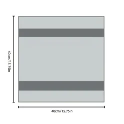 AIZHENCHEN Fönsterrengöring-6-pack Mikrofiber Glasrengöringsdukar - Ränderfria, För Fönster/Bil/Speglar, Återanvändbara 6 PCS