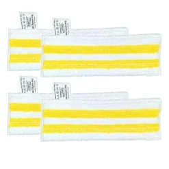 FMYSJ Städmoppar-4-pack Mikrofiber Golvtrasor för Kärcher Easyfix Sc2 Sc3 Sc4 Sc5 (FMY)