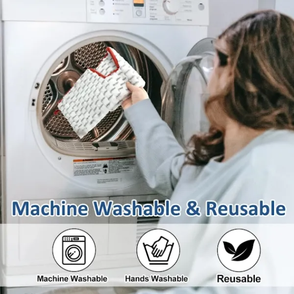 GIFT OF G Städmoppar-3-pack Mikrofibermoppdynor, dubbelsidig rengöring, våt eller torr användning, kompatibla med Vileda ProMist MAX Spray Mop Replacement