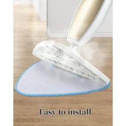 Ångtvättar-3-pack ångmoppkuddar, ångmoppduk ångmopputbyteskudde, moppkudde, ångmoppkudde kompatibel