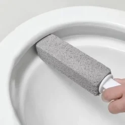 Rengöringsmedel-2-pack pimpsten toalettborste, hårt vatten fläckborttagare [JUN]