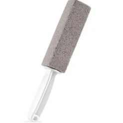 Rengöringsmedel-2-pack pimpsten toalettborste, hårt vatten fläckborttagare [JUN]