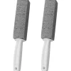 Rengöringsmedel-2-pack Toalettstädare med Handtag, Pumicestick, Avlägsnar Kalkavlagringar, för Kök/Badrum/Pool/Hushållsrengöring