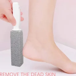 Rengöringsmedel-2-pack Toalettstädare med Handtag, Pumicestick, Avlägsnar Kalkavlagringar, för Kök/Badrum/Pool/Hushållsrengöring