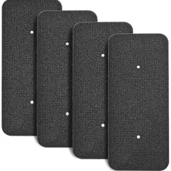 BRONZE Torktumlare-4-pack torkfilter reservdelar för Candy/Hoover/Ostein/Fagor/House to House värmepumpstorktumlare, svampfilter [BR]