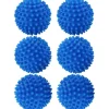 Torktumlare-6-pack torktumlare bollar, torktumlare bollar återanvändbara tvättbollar, torktumlare bollar tvättboll för tvättmaskin tvätt
