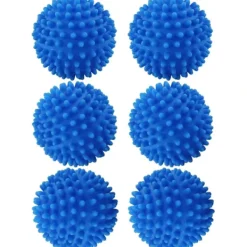 Torktumlare-6-pack torktumlare bollar, torktumlare bollar återanvändbara tvättbollar, torktumlare bollar tvättboll för tvättmaskin tvätt