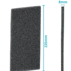 Torktumlare-4-pack torktumlarfilter av svamp, kompatibla med Whirlpool Bauknecht HX 481010354757 Db