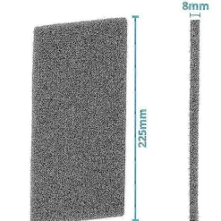 Torktumlare-4-pack torktumlarsvampfilter kompatibla med Whirlpool Bauknecht HX 481010354757 YaloP2025041800360