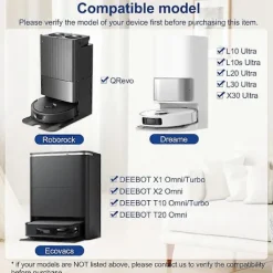 BRONZE Dammsugare & Tillbehör-12-pack tvättbara moppdynor för Dreame L10S /L10/ L20 / L30/ X30/ Ecovacs Deebot X2 Omni/ T20 Omni [BR] As Shown