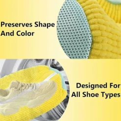 DAO Tvättillbehör-2-pack Tvättskopåsar Tvättskopåsar Återanvändbara Skorengöring Tvättkassar Tvättmaskinspåsar [db]