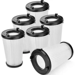 Dammsugare & Tillbehör-6-pack VAF-1 Filterersättning Passar Ergorapido Sladdlös Dammsugare EHVS2510AW VS3510AR, Del EL65522