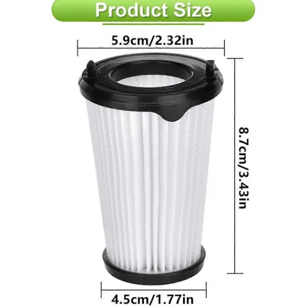 Dammsugare & Tillbehör-6-pack VAF-1 Filterersättning Passar Ergorapido Sladdlös Dammsugare EHVS2510AW VS3510AR, Del EL65522