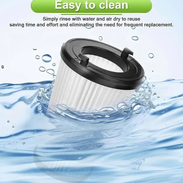 Dammsugare & Tillbehör-6-pack VAF-1 Filterersättning Passar Ergorapido Sladdlös Dammsugare EHVS2510AW VS3510AR, Del EL65522