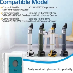 Dammsugare & Tillbehör-8-pack VCA-ADB952 dammsugarpåsar kompatibla med Samsung Bespoke Jet Pro Extra/Complete Extra handdammsugare