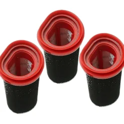 Dammsugare & Tillbehör-3-pack 25,2V/21,6V filter till Bosch Flexxo serie 4 sladdlös dammsugare Bbh32101 etc, ersättning