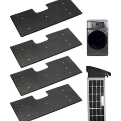 Tvättmaskiner-6-pack WH01X35719 Luddfilter - för kombinerad tvättmaskin/torktumlare - Handtvättbart och återanvändbart - för modeller: PF