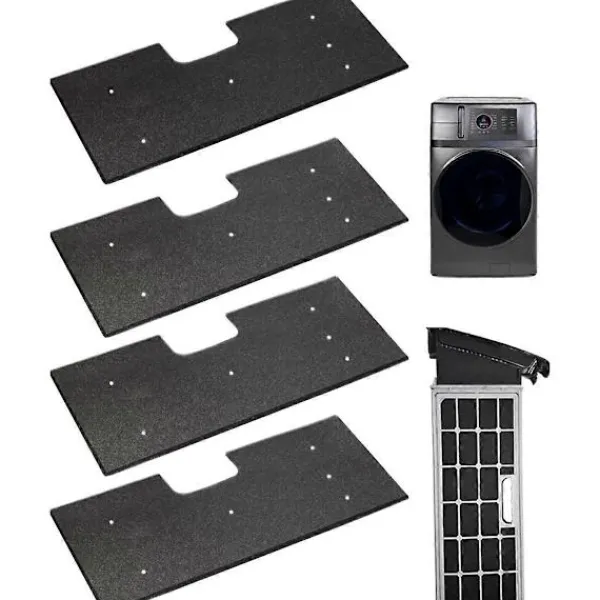 Tvättmaskiner-6-pack WH01X35719 Luddfilter - för kombinerad tvättmaskin/torktumlare - Handtvättbart och återanvändbart - för modeller: PF