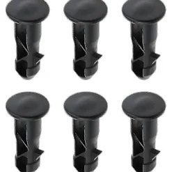 BRONZE Soptunnor-Par Gångjärnsbultar Gångjärnstappar För Soptunnalock Passar 240/120/100/60l Utomhussoptunnor, 65mm [BR]