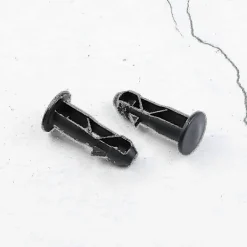 BRONZE Soptunnor-Par Gångjärnsbultar Gångjärnstappar För Soptunnalock Passar 240/120/100/60l Utomhussoptunnor, 65mm [BR]