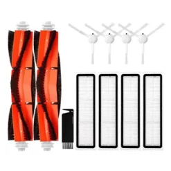 Dammsugare & Tillbehör-Passar D9 / D9 Max / L10 Pro Dammsugardelar Rulle Sidoborste Hepa Filter Moppduk