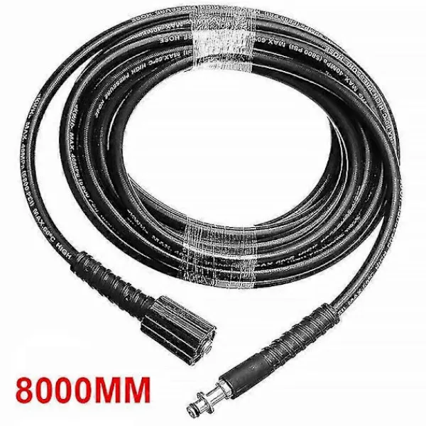 BraVärde Högtryckstvättar-Passar Karcher K2 K3 K4 K5 6M/8M/10M högtryckstvättslang sprayslang 8M