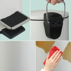 Northix Soptunnor-Pedalhink till badrummet, 3 l – mjukstängande, handsfree