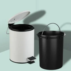 Northix Soptunnor-Pedalhink till badrummet, 3 l – mjukstängande, handsfree