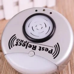 ECLshop Skadedjur & Insekter-Pest Reject Pro 2-pack - Skadedjurs- och insektsmedel - Med elektromagnetisk och ultraljudsteknik för att skrämma bort gnagare