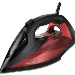 PHILIPS Strykjärn-- Strykjärn - 2800W - 50gr/mn - ångpust 250gr/mn - Serie 7000 Azur - /röd - DST7022.40 och röd