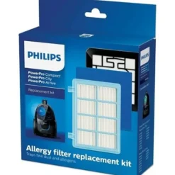 Dammsugare & Tillbehör-Philips FC8010/02 Filterset för PowerPro Compact och Active