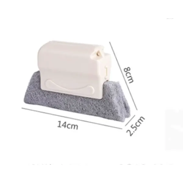 GIFT OF G Fönsterrengöring-Pieces Groove Rengöringsborste, Magisk Fönsterrengöringsborste, Skjutdörrsspår, Multifunktion för Hemmet