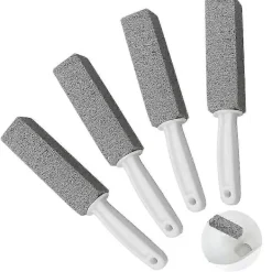 TrueNorth Rengöringsmedel-Pimpsten Rengöringssten Med Handtag, Toalettstolsring Borttagare Rengöringsborste Fläckar Och Hårt Vatten Ring Borttagare Rost Grill